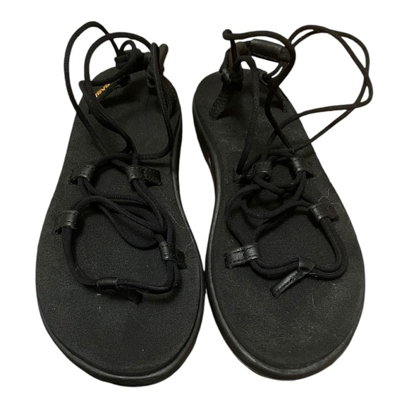Teva Strappy Voya Sandal Size 8 Black - Picture 6 of 8